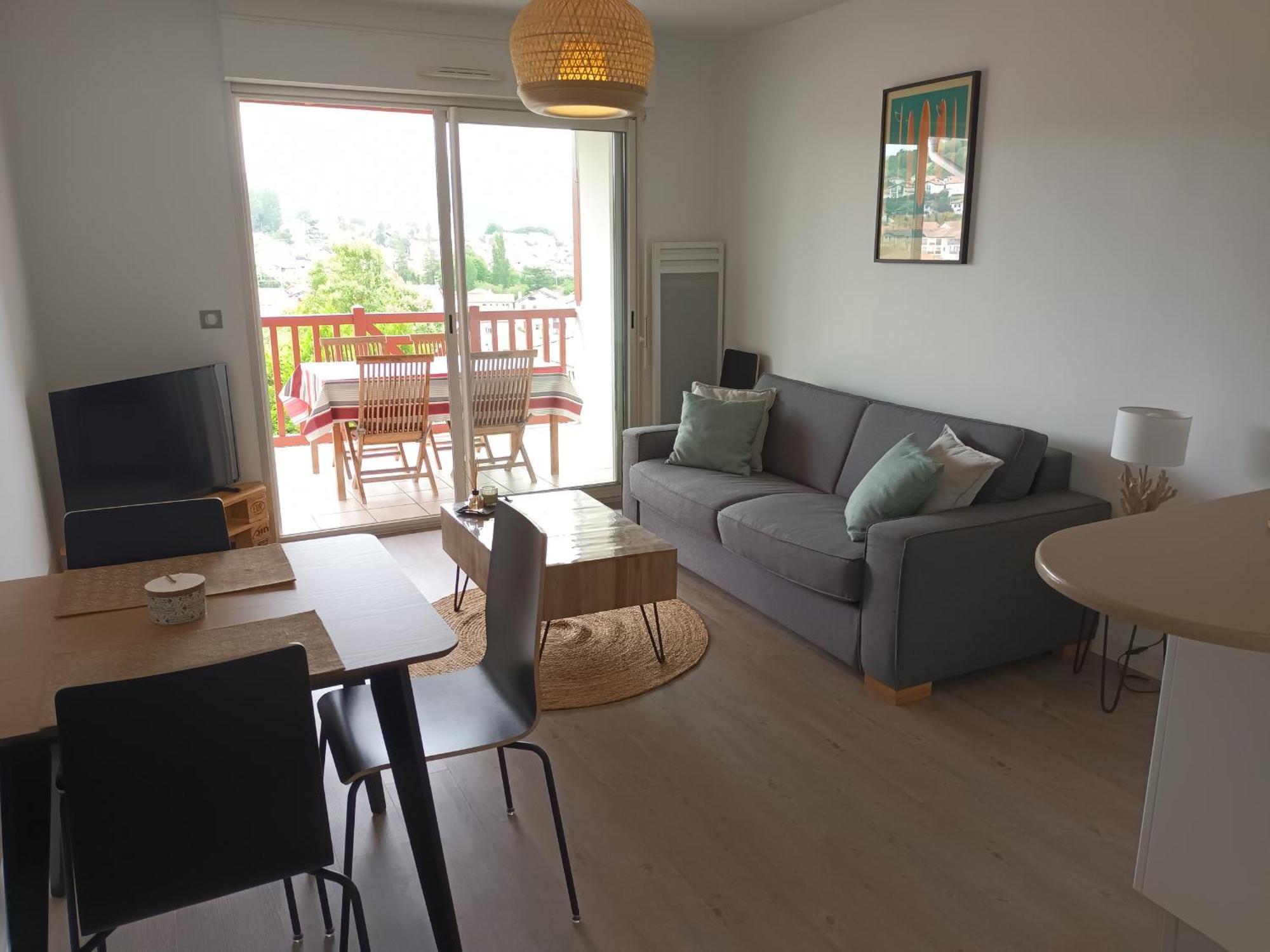 Appart. 2* A Hendaye, Proche Centre, Parking Privatif - Fr-1-239-777 Apartment Ngoại thất bức ảnh