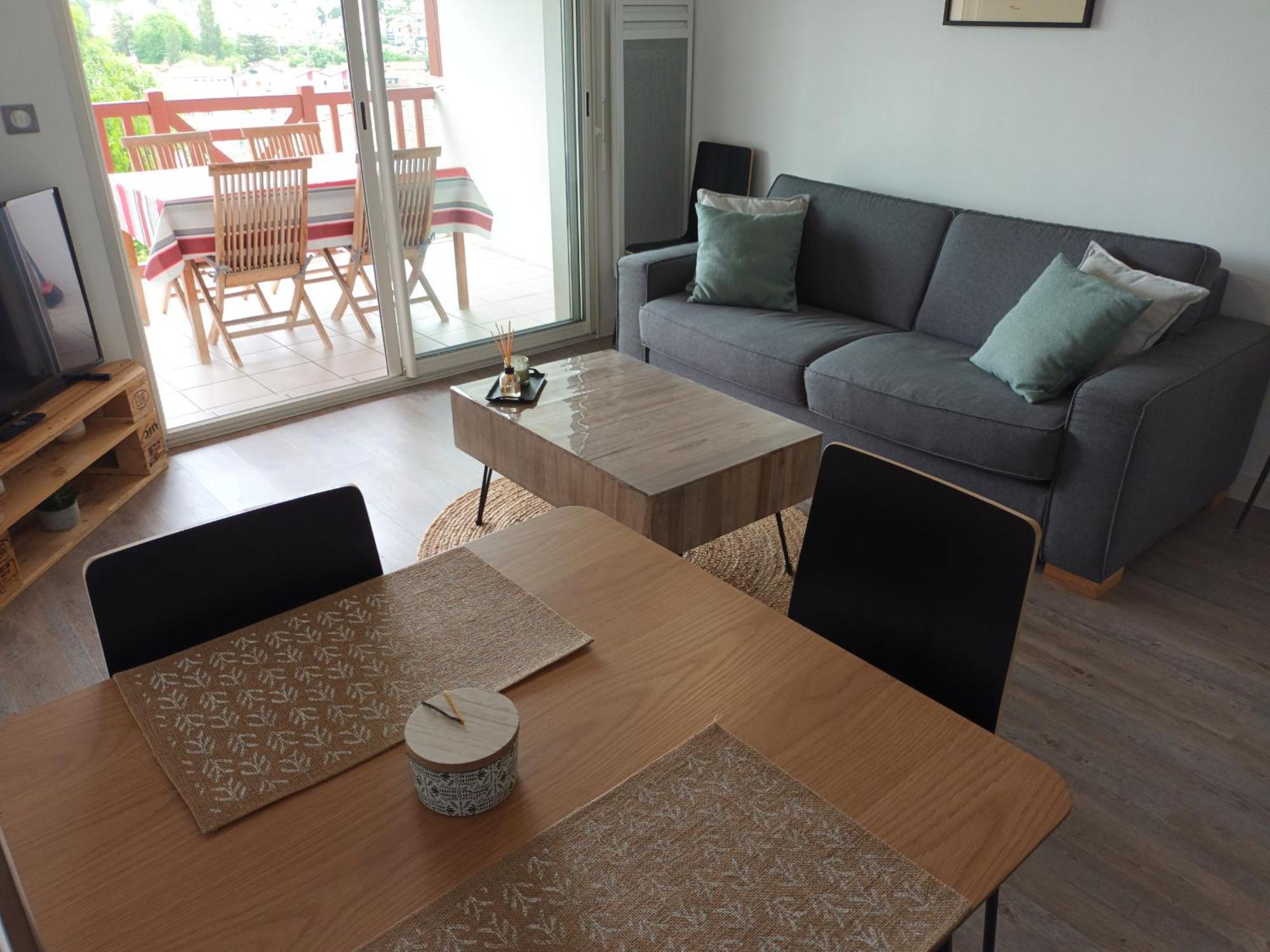 Appart. 2* A Hendaye, Proche Centre, Parking Privatif - Fr-1-239-777 Apartment Ngoại thất bức ảnh